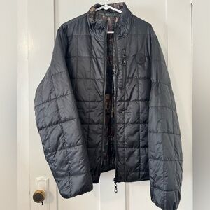 Savage Tacticians Camo Reversible Woobie Jacket